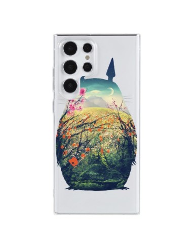 Coque Samsung Galaxy S23 Ultra 5G Totoro Manga Comics Transparente - Victor Vercesi