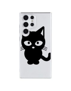 Coque Samsung Galaxy S23 Ultra 5G Chat Noir Cat...