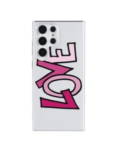 Cover Samsung Galaxy S23 Ultra 5G Amore Trasparente -...