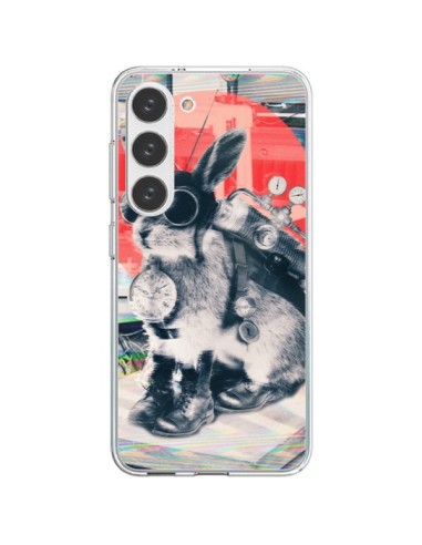 Samsung Galaxy S23 5G Case Rabbit Traveller Time - Ali Gulec