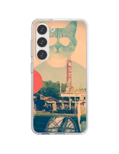 Coque Samsung Galaxy S23 5G Chat Fashion The Cat - Ali Gulec