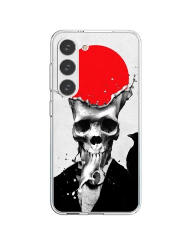 Coque Samsung Galaxy S23 5G Splash Skull Tête de Mort - Ali Gulec