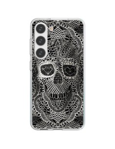Coque Samsung Galaxy S23 5G Skull Lace Tête de Mort - Ali...