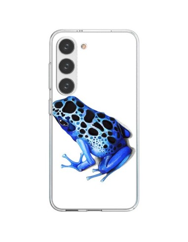 Coque Samsung Galaxy S23 5G Grenouille Bleue - Annya Kai