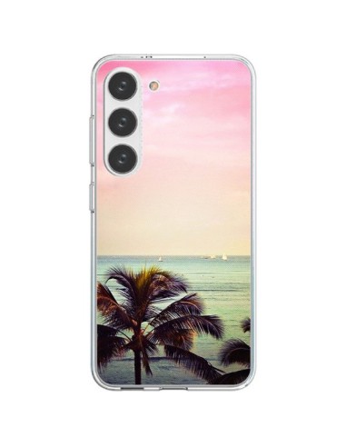 Coque Samsung Galaxy S23 5G Sunset Palmier Palmtree - Asano Yamazaki