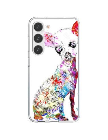 Coque Samsung Galaxy S23 5G Chien Chihuahua Graffiti - Bri.Buckley