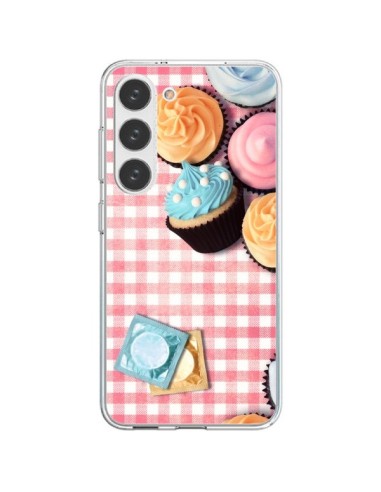 Cover Samsung Galaxy S23 5G Colazione Cupcakes - Benoit Bargeton