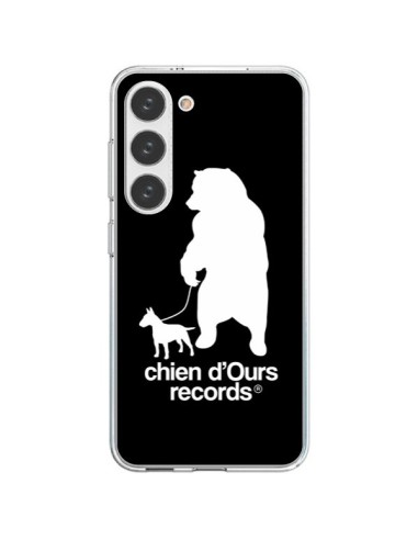 Coque Samsung Galaxy S23 5G Chien d'Ours Records Musique - Bertrand Carriere