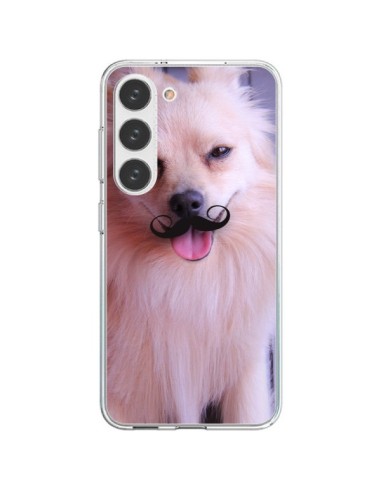 Coque Samsung Galaxy S23 5G Clyde Chien Movember Moustache - Bertrand Carriere