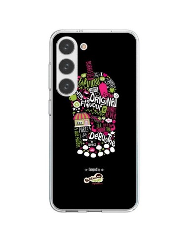 Cover Samsung Galaxy S23 5G Bubble Fever Originale Nero - Bubble Fever