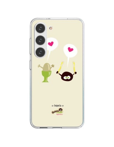 Cover Samsung Galaxy S23 5G Uova a la Coque Bubble Fever - Bubble Fever