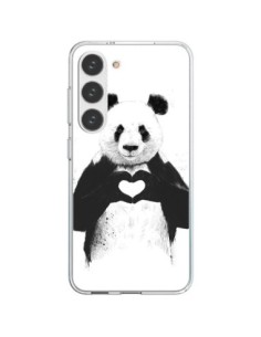 Cover Samsung Galaxy S23 5G Panda Amour All you need is...