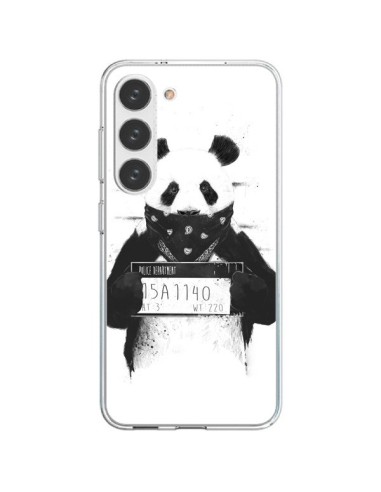 Coque Samsung Galaxy S23 5G Bad Panda Prison - Balazs Solti