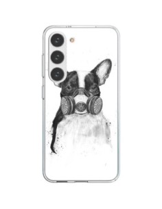 Coque Samsung Galaxy S23 5G Tagueur Bulldog Dog Chien Big...
