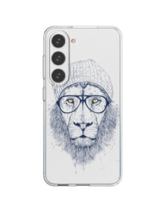 Cover Samsung Galaxy S23 5G Cool Leone Swag Occhiali...