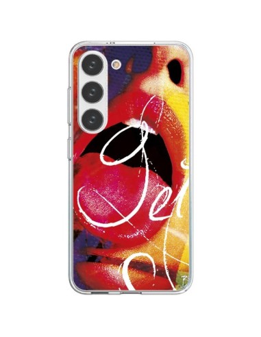 Coque Samsung Galaxy S23 5G Get Bouche Sexy - Brozart