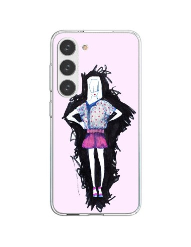 Samsung Galaxy S23 5G Case Valentine Fashion Girl Light Pink - Cécile