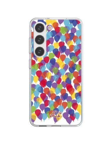 Coque Samsung Galaxy S23 5G Ballons La Haut - Enilec