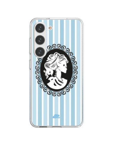 Samsung Galaxy S23 5G Case Blue Skeleton- Enilec