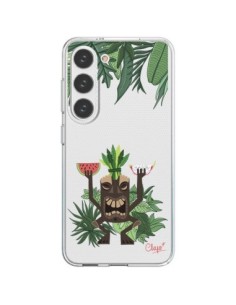 Coque Samsung Galaxy S23 5G Tiki Thailande Jungle Bois...