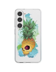 Samsung Galaxy S23 5G Case Crananas Skull Pineapple Clear...