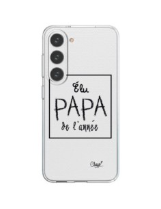 Samsung Galaxy S23 5G Case Elected Dad of the Year Clear...