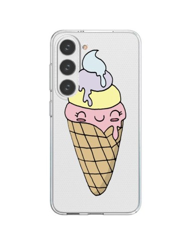 Samsung Galaxy S23 5G Case Ice cream Summer Scent Clear - Claudia Ramos