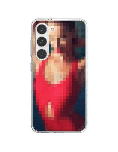 Coque Samsung Galaxy S23 5G Summer Girl Pixels - Danny Ivan