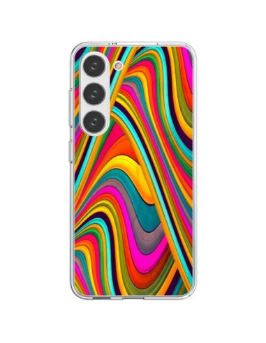 Coque Samsung Galaxy S23 5G Acid Vagues - Danny Ivan