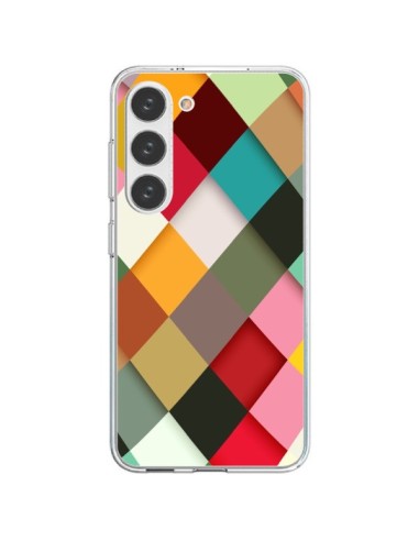 Coque Samsung Galaxy S23 5G Colorful Mosaique - Danny Ivan