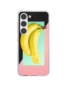 Coque Samsung Galaxy S23 5G Eat Banana Banane Fruit -...