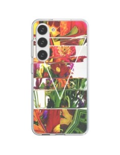 Coque Samsung Galaxy S23 5G Facke Flowers Fleurs - Danny...