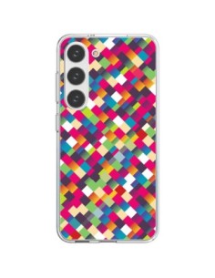 Cover Samsung Galaxy S23 5G Sweet Pattern Mosaique Azteco...