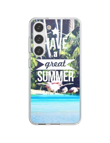 Coque Samsung Galaxy S23 5G Have a Great Summer Été - Eleaxart