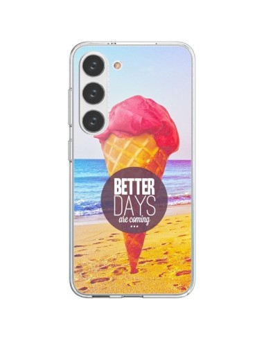 Samsung Galaxy S23 5G Case Ice Cream _Tea - Eleaxart