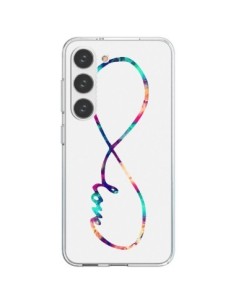 Coque Samsung Galaxy S23 5G Love Forever Infini Couleur -...