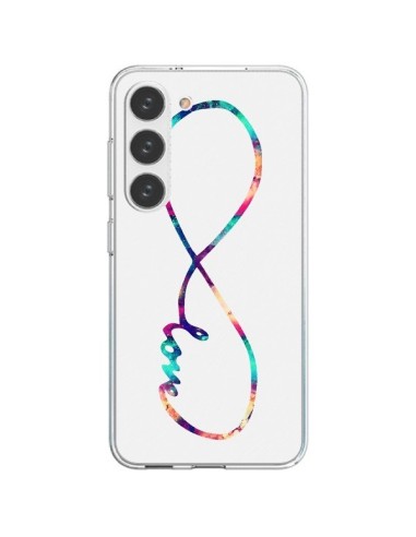 Cover Samsung Galaxy S23 5G Amore Forever Infinito Couleur - Eleaxart