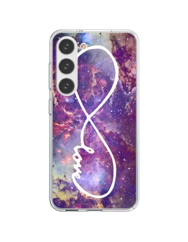 Cover Samsung Galaxy S23 5G Amore Forever Infinito Galaxy - Eleaxart