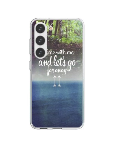 Samsung Galaxy S23 5G Case Let's Go Far Away Forest - Eleaxart