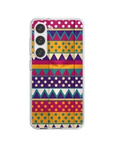 Cover Samsung Galaxy S23 5G Messicano Triangolo Azteco  -...