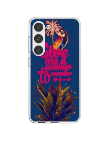 Coque Samsung Galaxy S23 5G Give me a summer to remember souvenir paysage - Eleaxart