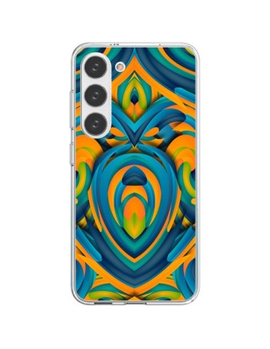 Cover Samsung Galaxy S23 5G Cuore Azteco - Eleaxart