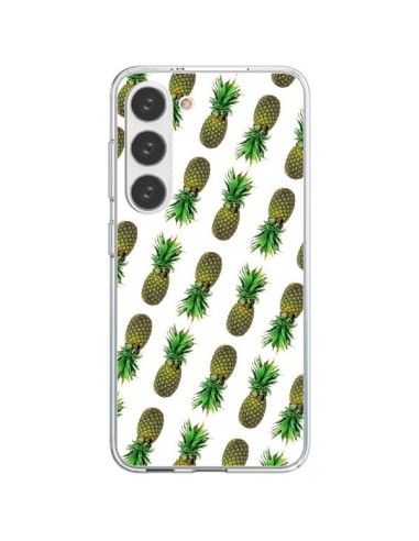 Coque Samsung Galaxy S23 5G Ananas Pineapple Fruit - Eleaxart