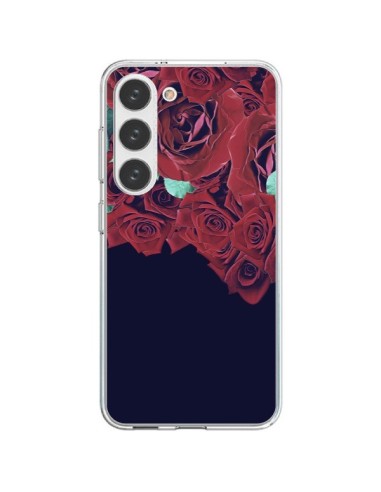 Coque Samsung Galaxy S23 5G Roses - Eleaxart