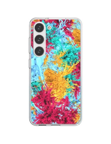 Samsung Galaxy S23 5G Case Splash Paint - Eleaxart