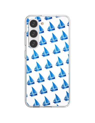 Coque Samsung Galaxy S23 5G Bateau Voilier Barquitos - Eleaxart