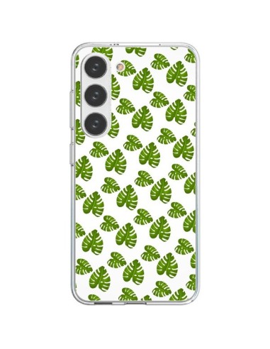 Coque Samsung Galaxy S23 5G Plantes vertes - Eleaxart