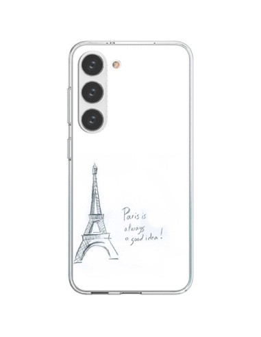 Cover Samsung Galaxy S23 5G Paris is always a good idea - Léa Clément