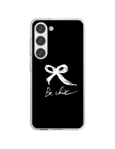 Coque Samsung Galaxy S23 5G Be Chic Noeud Papillon Blanc -  Léa Clément