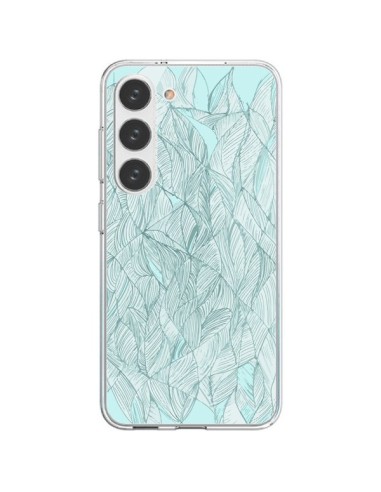 Samsung Galaxy S23 5G Case Leaves Green Water - Léa Clément